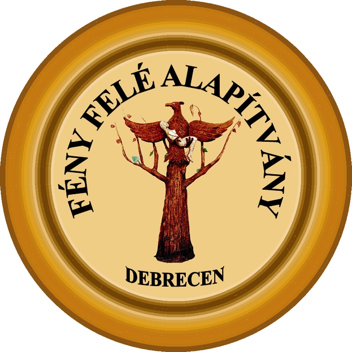 Kohti valoa (Fény Felé) -säätiön logo