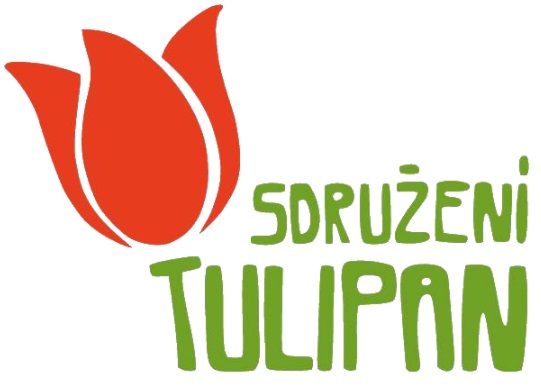 Yhdistys TULIPAN -järjestön logo, joka ylläpitää suojatyökeskusta.
